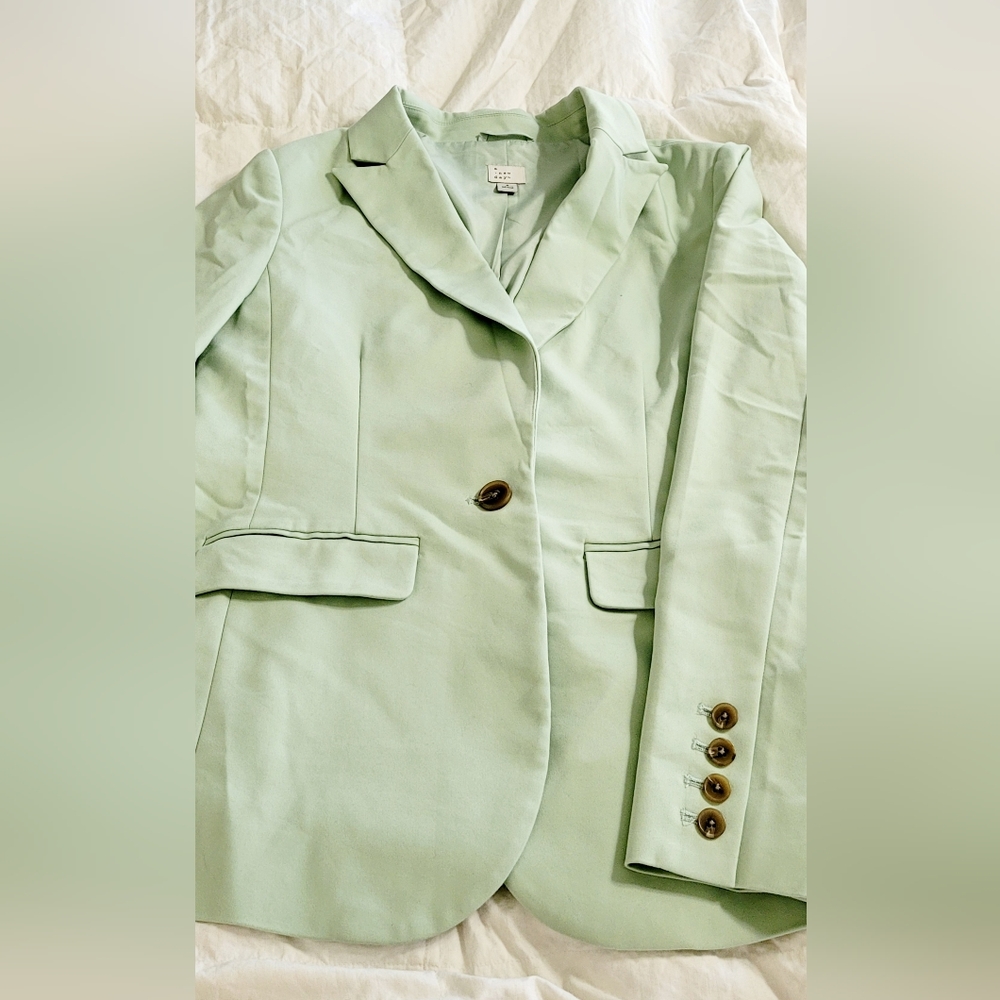 A New Day Women's Mint Green Blazer